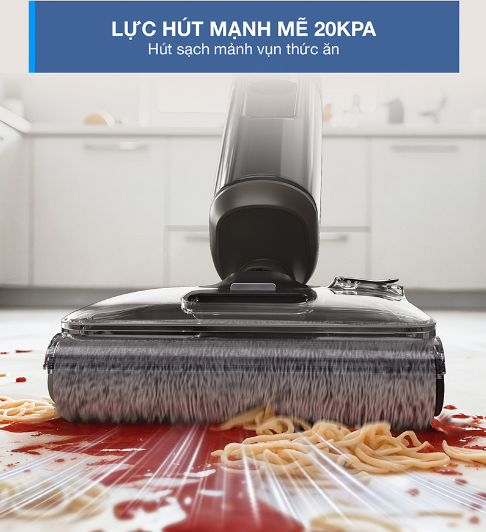 Máy hút bụi lau sàn khô ướt Tineco FLOOR ONE I6 Stretch Plus, 20.000Pa, 4000mAh