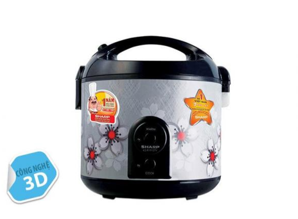 Nồi cơm điện SHARP KS-NR191STV"SS" 1.8 lít