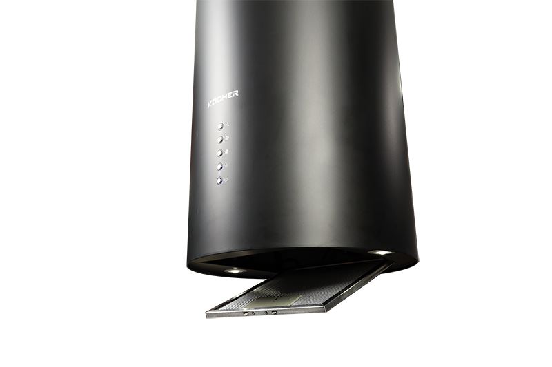 Hút mùi đảo Kocher CXW-188BL dạng ống 195W