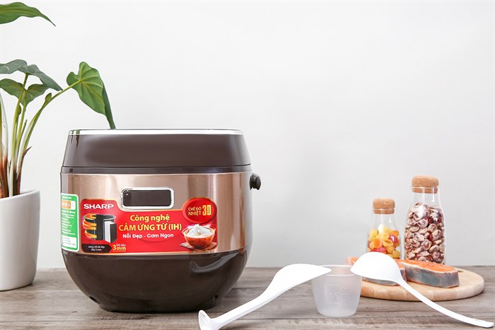 Nồi cơm cao tần Sharp KS-IH191V-GL 1.8 lít