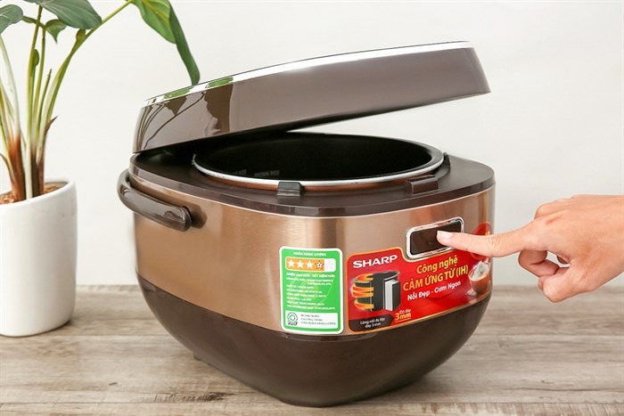Nồi cơm cao tần Sharp KS-IH191V-GL 1.8 lít