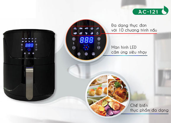 Nồi chiên không dầu Magic 7L A-121