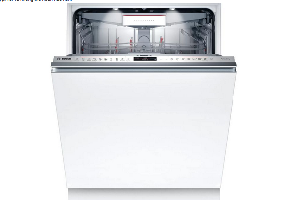 Máy rửa bát Bosch SMV8YCX03E  Seri 8, 14 bộ âm tủ, sấy Zeolith có đèn, nhập Đức