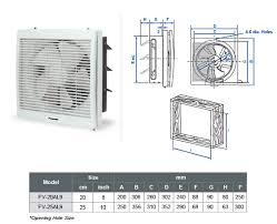 Quạt thông gió gắn tường Panasonic FV20AL9