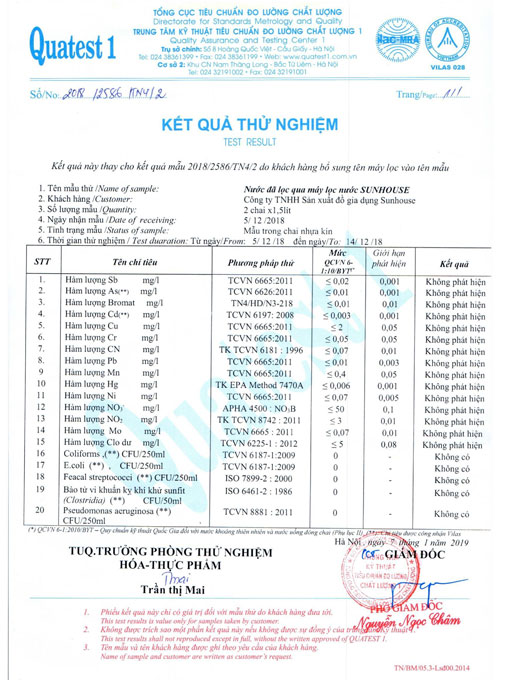 Máy lọc nước RO Sunhouse SHA8878KV 8 cấp lọc đặt gầm không vỏ