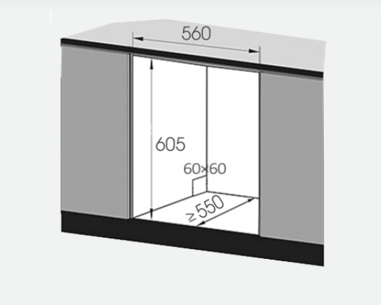 Máy rửa bát Texgio Dishwasher TG-BI205 - 8 Bộ