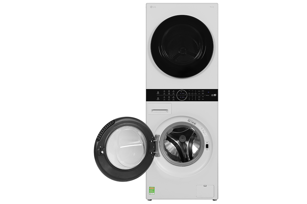 Tháp giặt sấy LG WT1410NHE WashTower Inverter giặt 14 kg - sấy 10 kg
