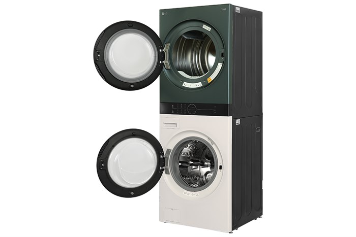 Tháp giặt sấy LG WT2517NHEG Inverter giặt 25 kg - sấy 17 kg