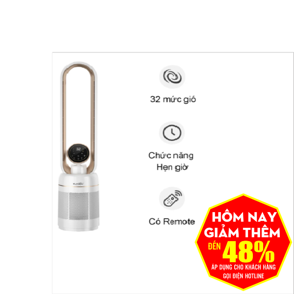 Quạt Không Cánh Kết Hợp Lọc Không Khí Magic Eco AC-306
