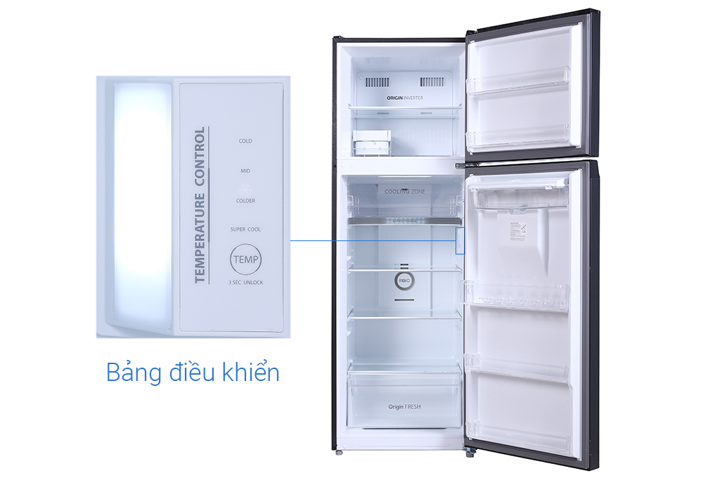 Tủ lạnh Toshiba GR-RT435WE-PMV(06)-MG Inverter 337 lít