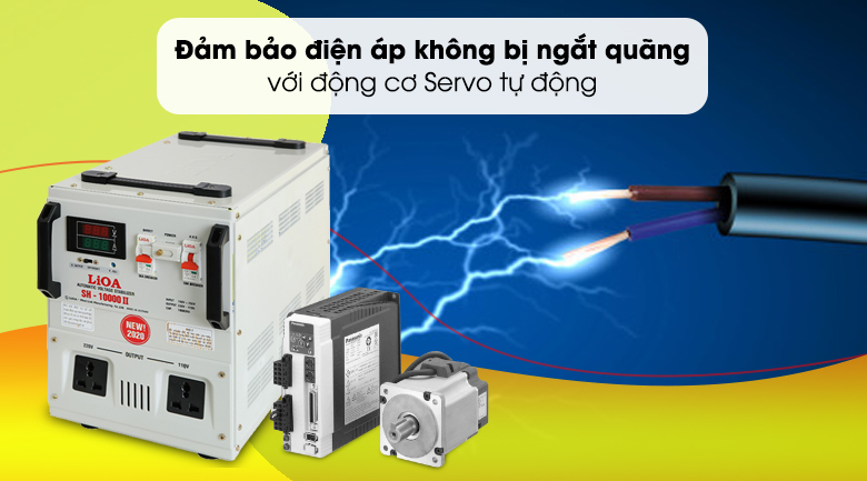Ổn áp LiOA SH-10000II 10kVA dải 150-250V