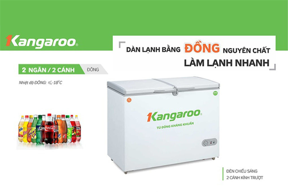 Tủ đông Kangaroo KG668C1 354 lít