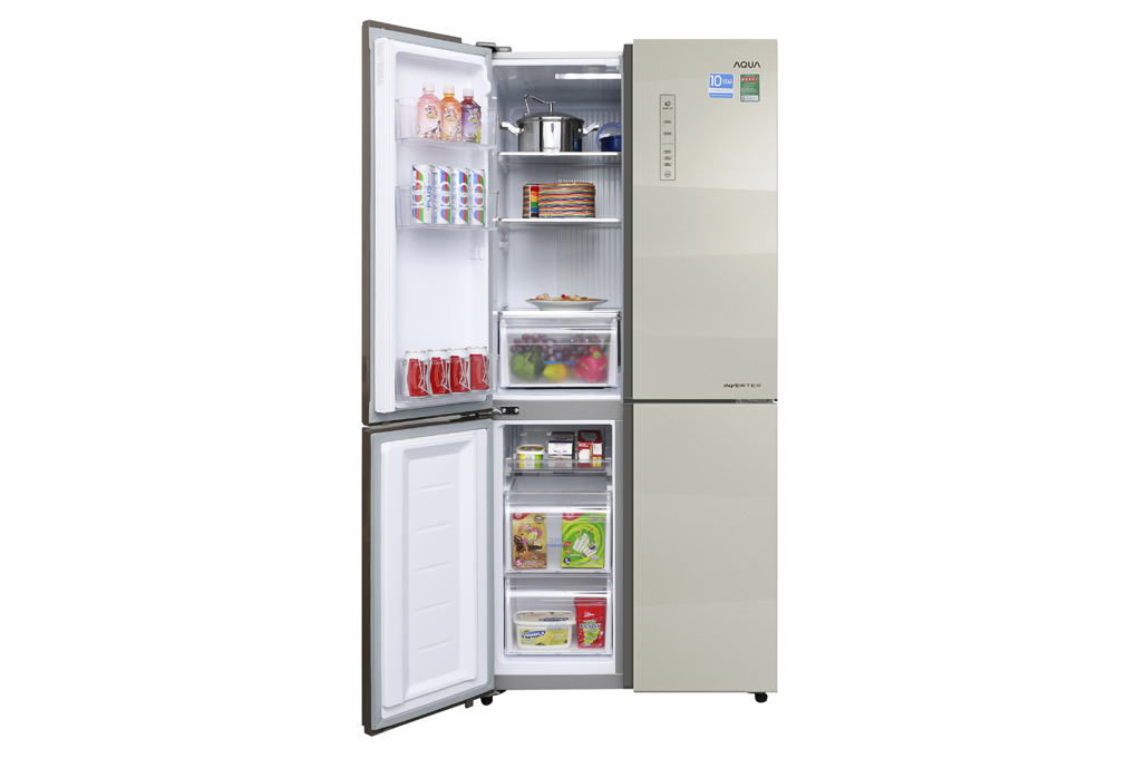 Tủ lạnh AQUA AQR-IG525AM(SG) Inverter 516 lít