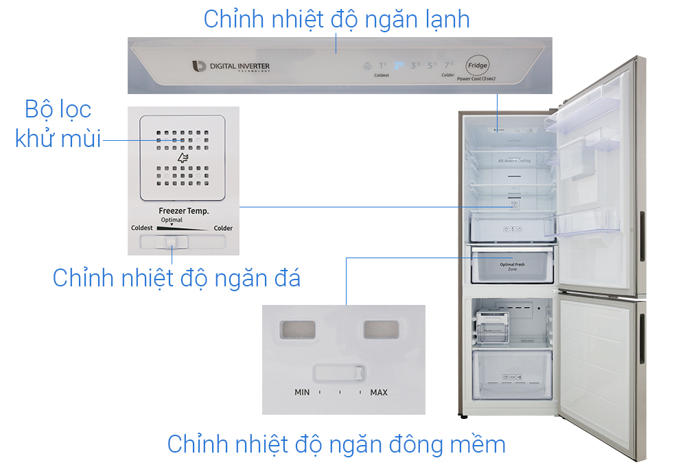 Tủ lạnh Samsung RB30N4170S8/SV Inverter 310 lít