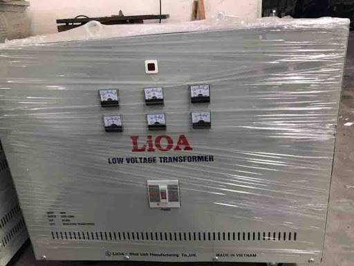 Biến áp đổi nguồn hạ áp 3 pha loại cách ly Lioa 80KVA