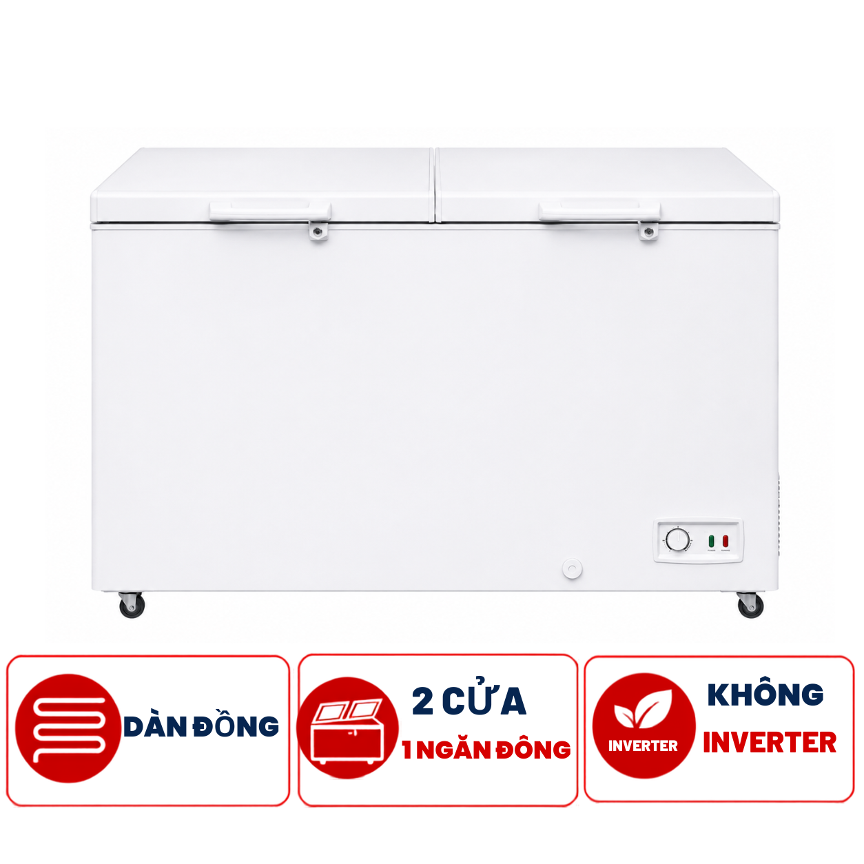 Tủ đông Sanden SNQ-0403 400 lít