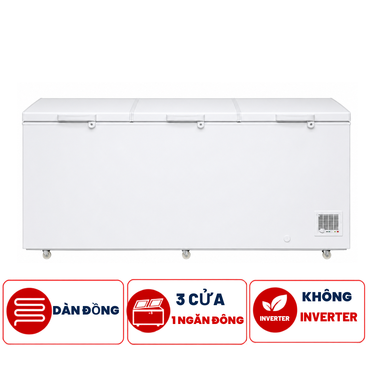 Tủ đông Sanden SNQ-0805 1100 lít