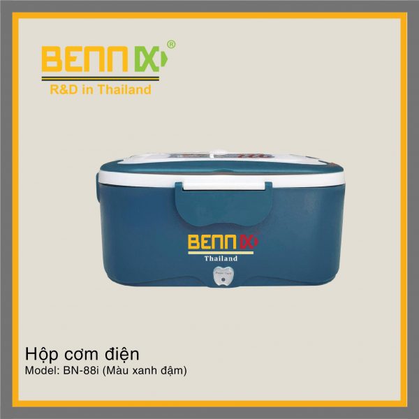 Hộp cơm cắm điện Bennix BN-88I (màu xanh)