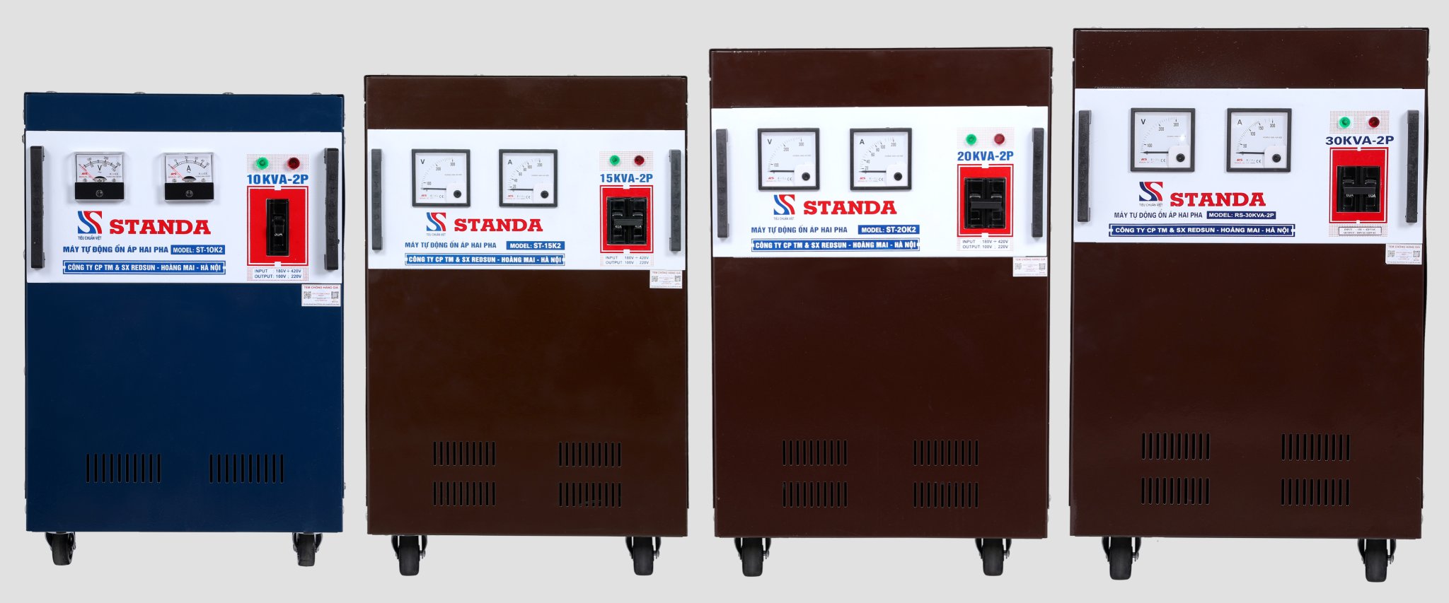 Ổn áp Standa RS5000DRII 5KVA dải 90-250V