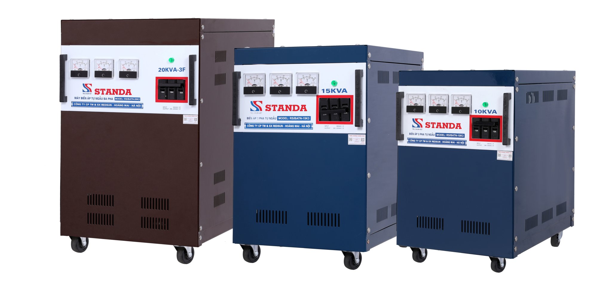 Ổn áp Standa RS5000DRII 5KVA dải 90-250V