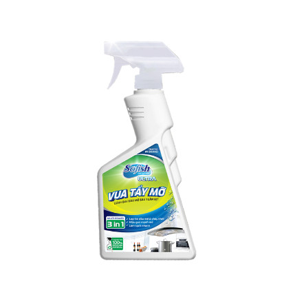 Chai xịt tẩy rửa dầu mỡ Sofish Ultra 3 in 1 SOFISHULTRA