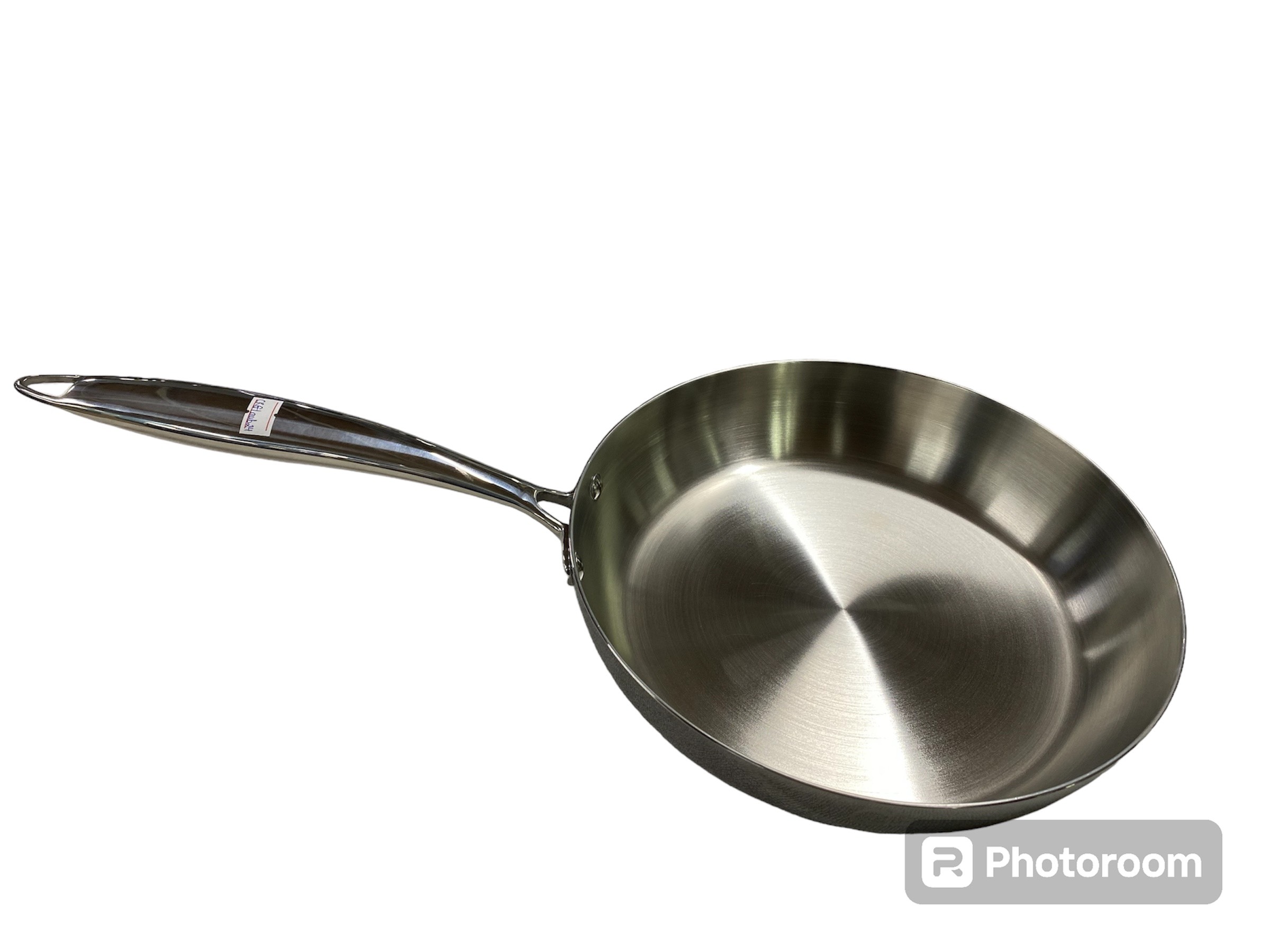 Chảo inox 304 Glaub CRGLAUB24 3 lớp nguyên khối 24cm