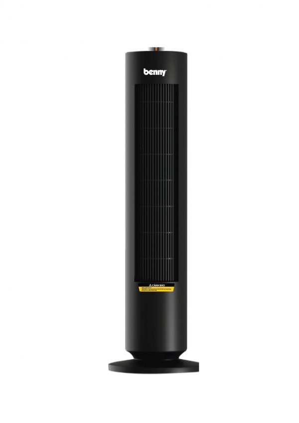 Quạt Sưởi Gốm Benny BHT-2600, Black, 2.000W