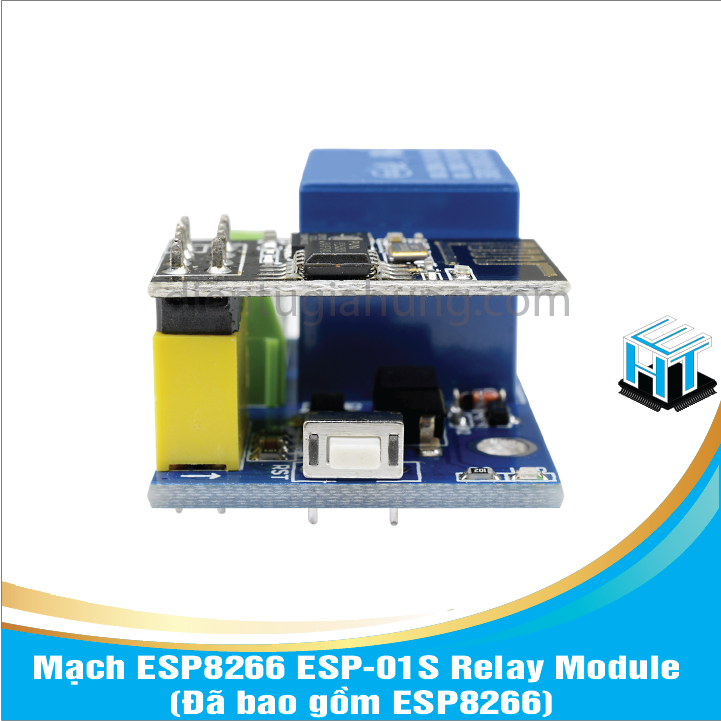 Module 18 Esp Mạch ESP8266 ESP-01S Relay Module (Đã bao gồm ESP8266) HTE LINH KIỆN ...