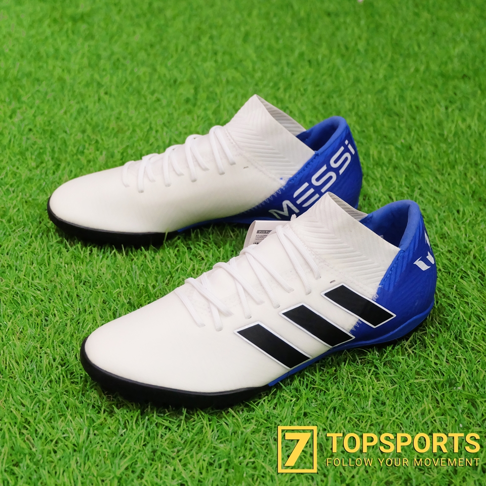 Adidas Nemeziz Messi Tango 18 3 Tf White Black Blue Db22 7topsportsvn Adidas Nemeziz Messi Tango 18 3 Tf White Black Blue Db22 7topsportsvn