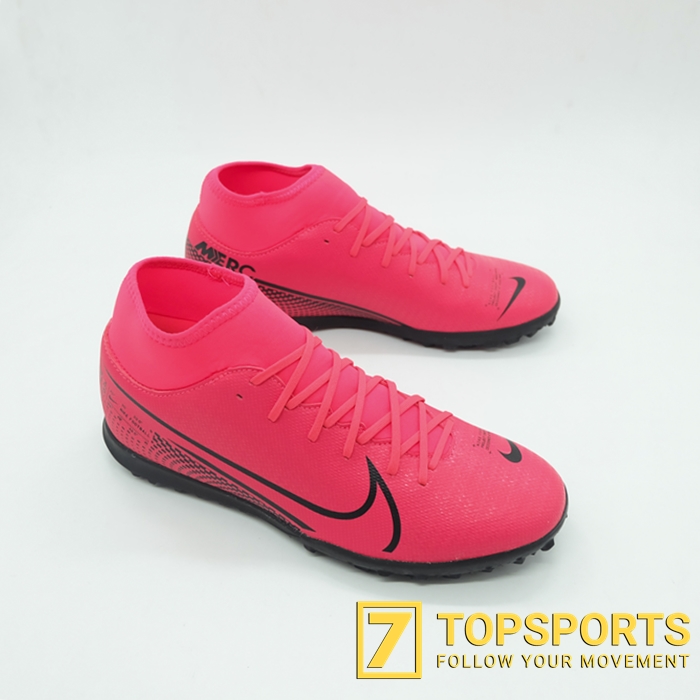 Nike Mercurial Superfly VII Club TF - Laser Crimson/Black AT7980 606  7TOPSPORTSVN