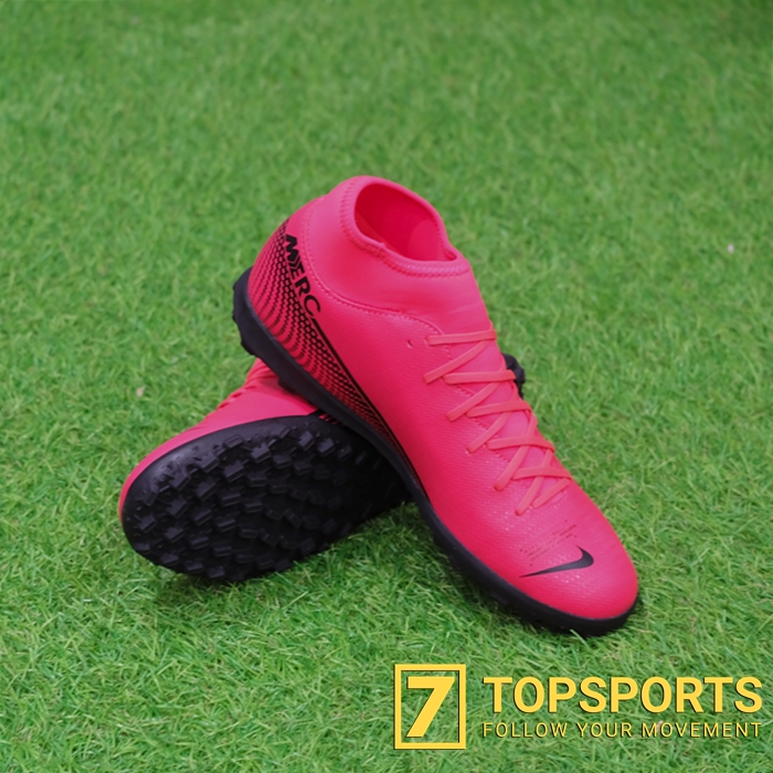 Nike Mercurial Superfly VII Club TF - Laser Crimson/Black AT7980 606  7TOPSPORTSVN