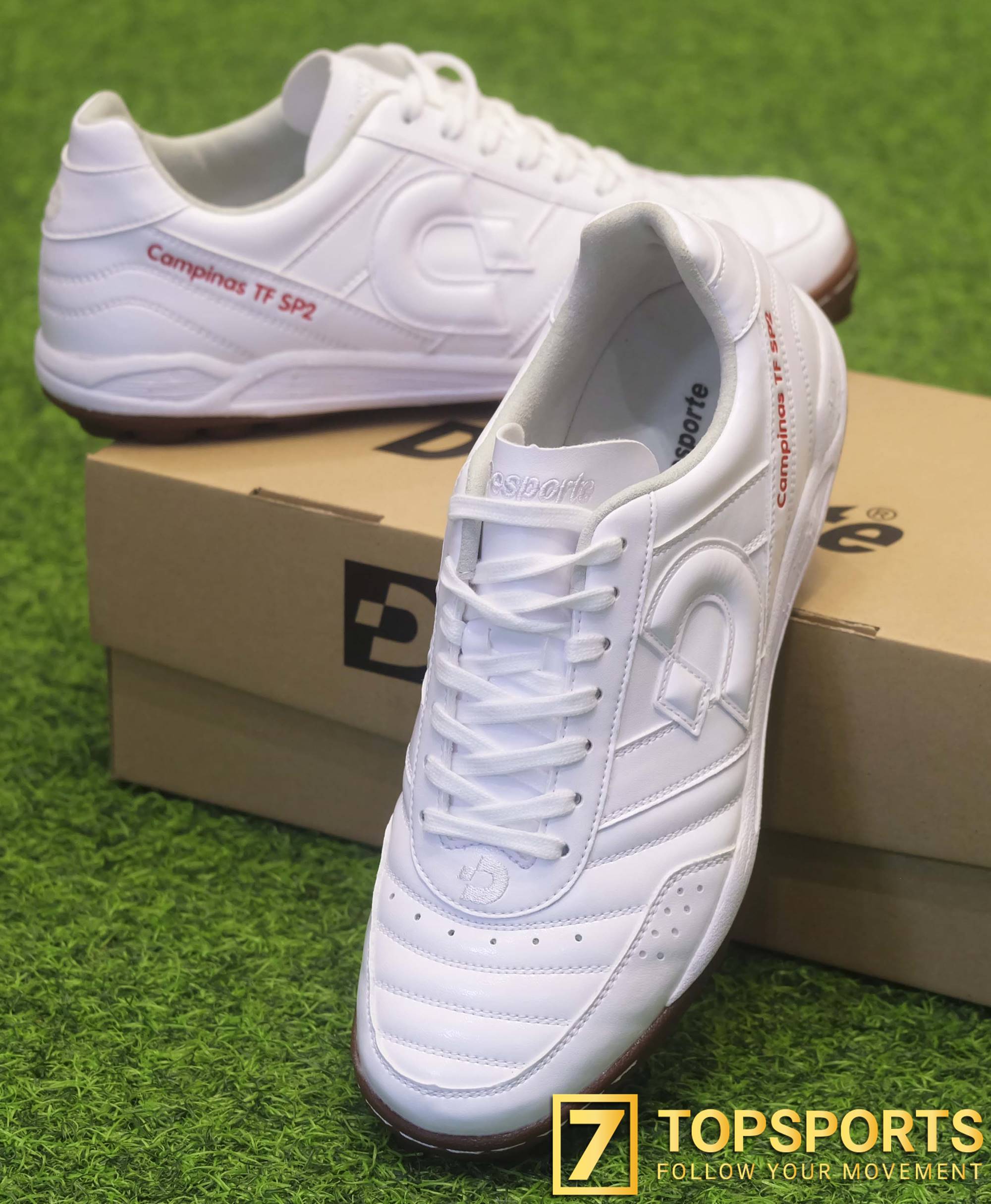 Desporte Campinas TF SP2 ホワイト フットサルシューズ デスポルチ カンピーナスTF SP2 Desporte 【サッカー・フットサル