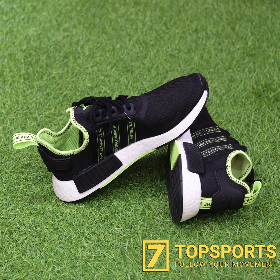 Adidas NMD_R1 - Black/Signal Green FX1032 7TOPSPORTSVN