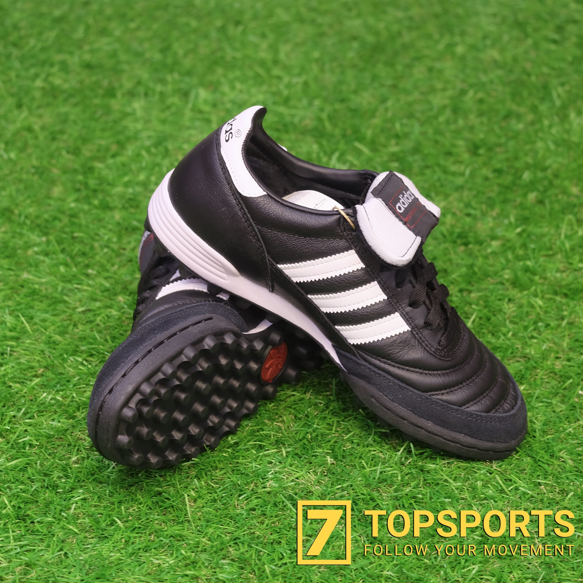 Adidas Copa Mundial Team TF - Black/Cloud White/Red 019228 7TOPSPORTSVN