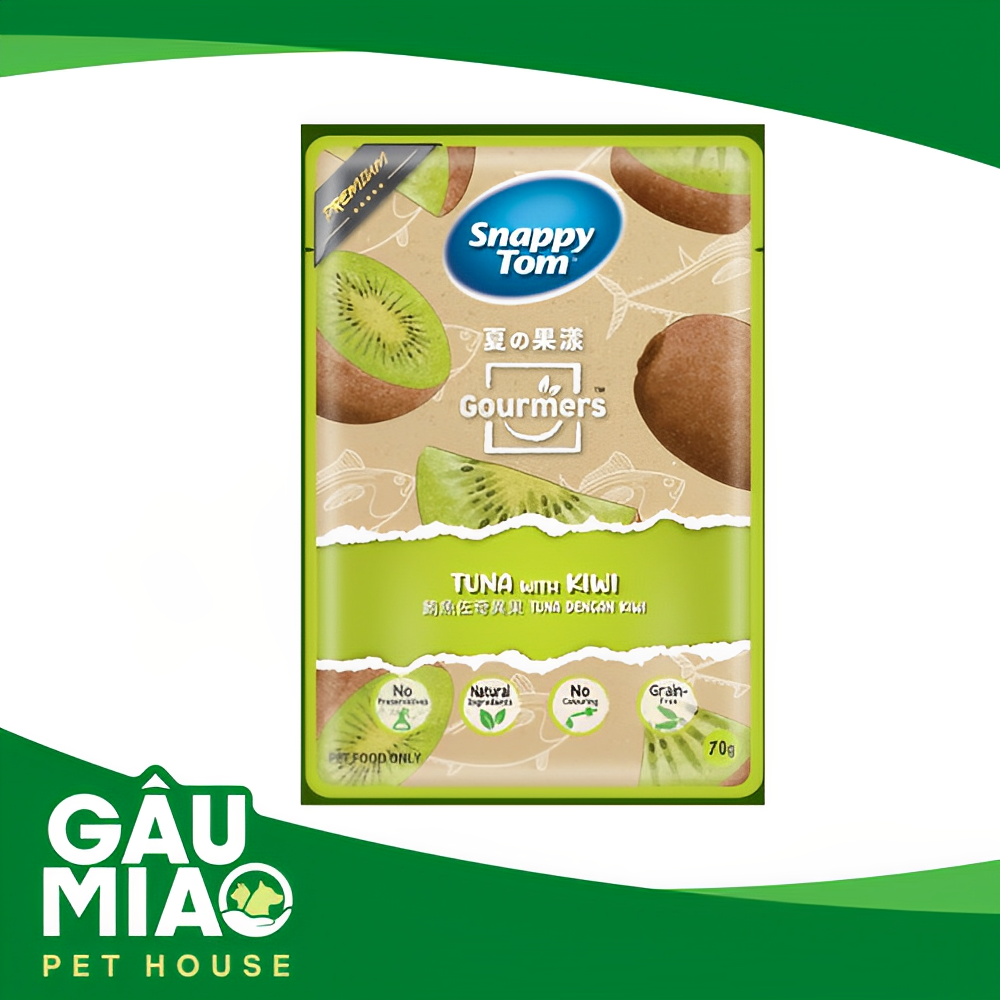 Snappy Tom Gourmers-Pate cho mèo từ 4 tháng tuổi-Gói 70g