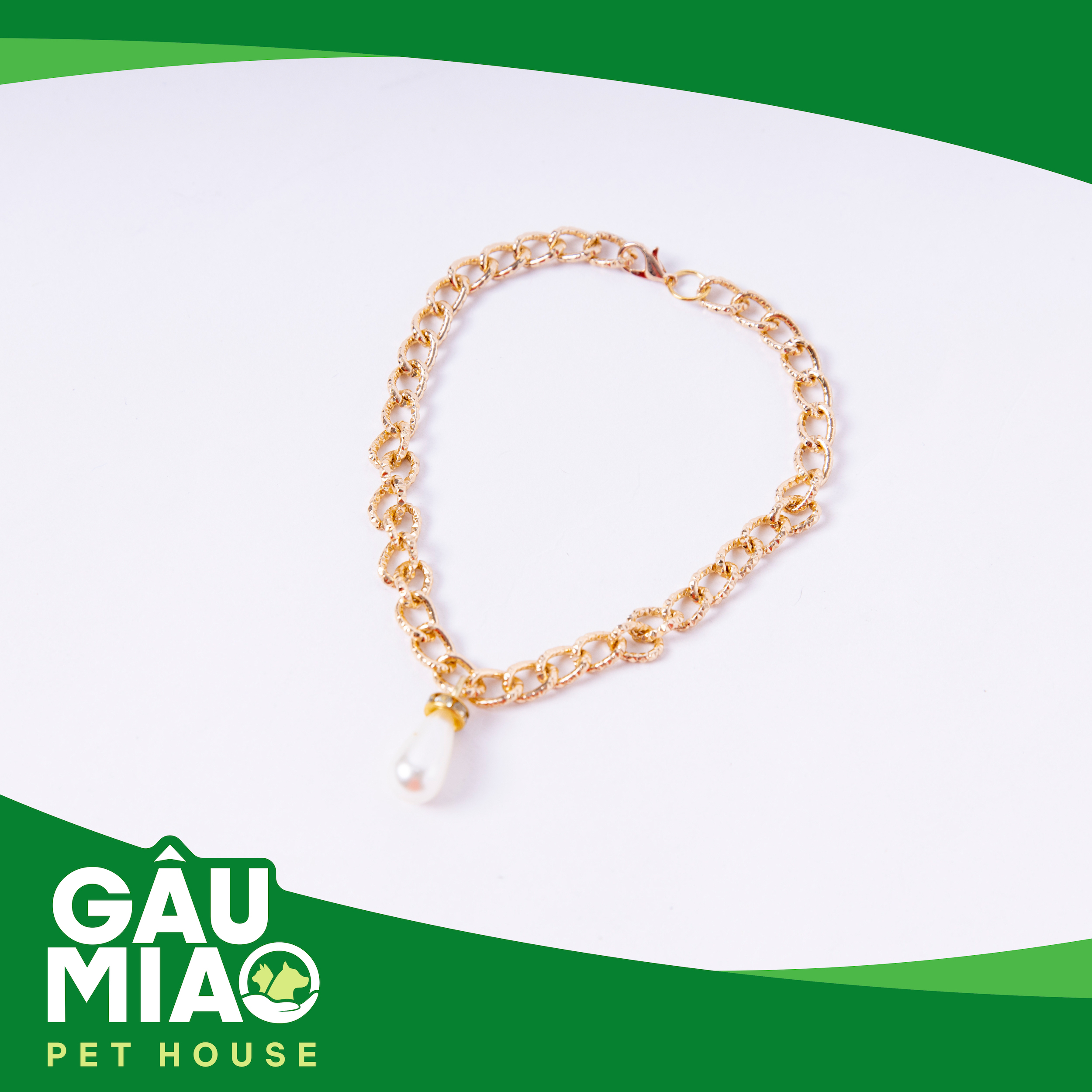 Vòng cổ Vàng Mặt ngọc