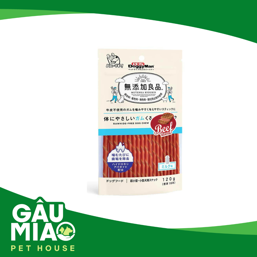 DoggyMan Que gặm hương bò 120g