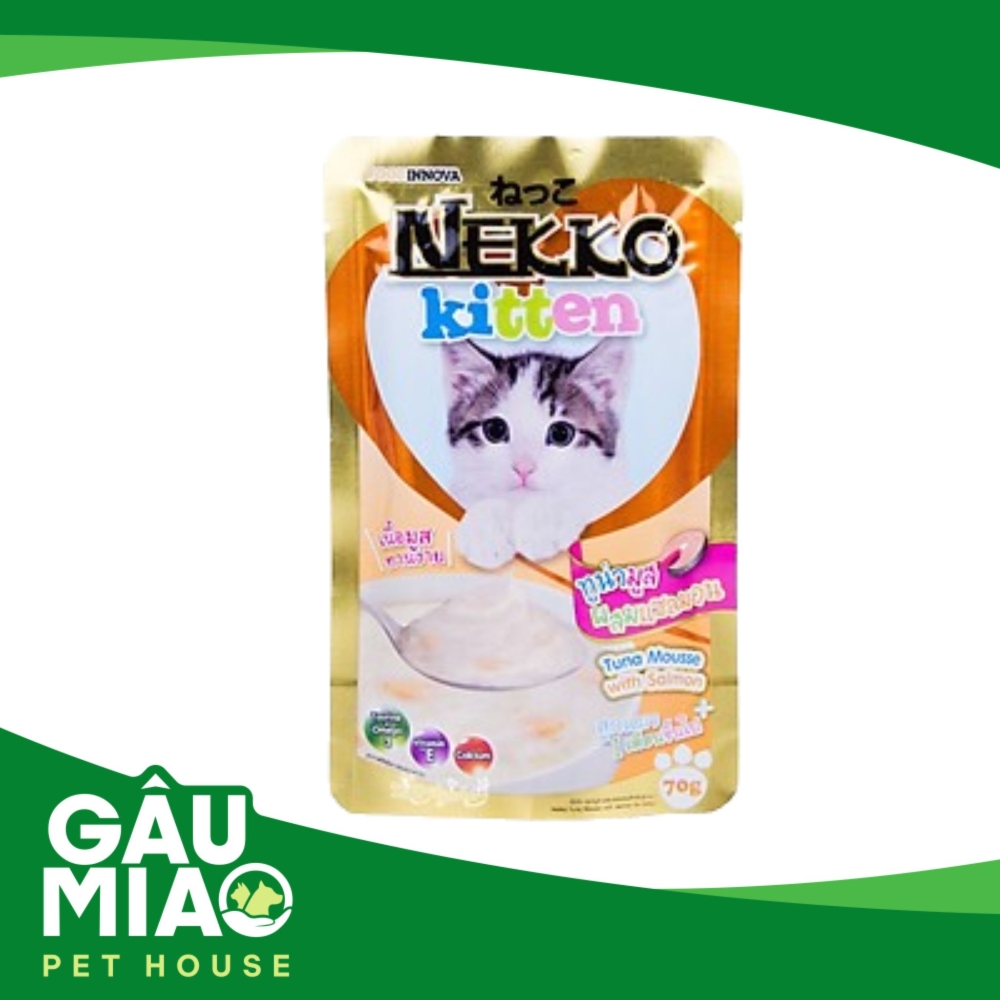 Nekko Pate cho mèo con gói 70g