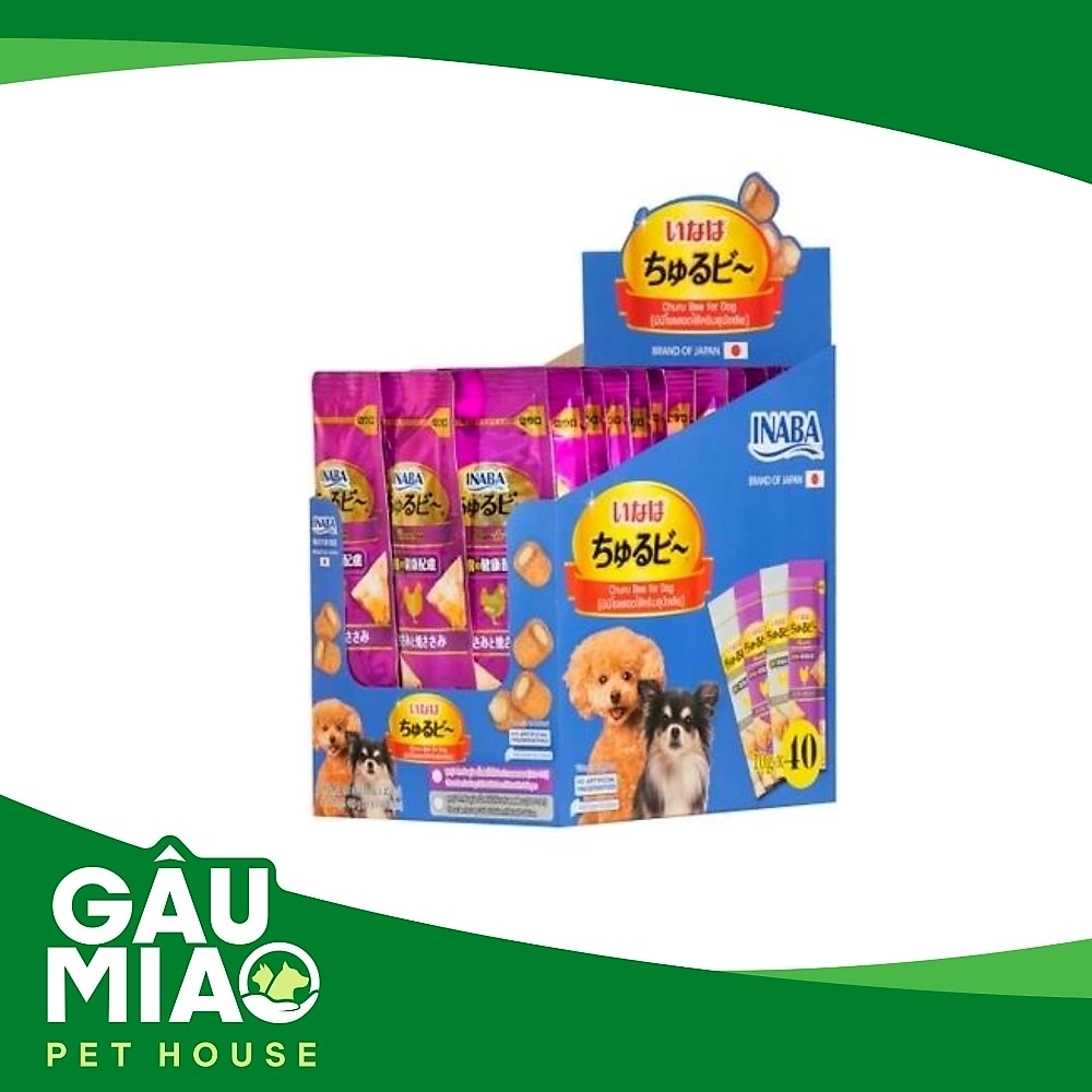 INABA Churu Bee For Dog 10g - Snack mềm dinh dưỡng cho chó