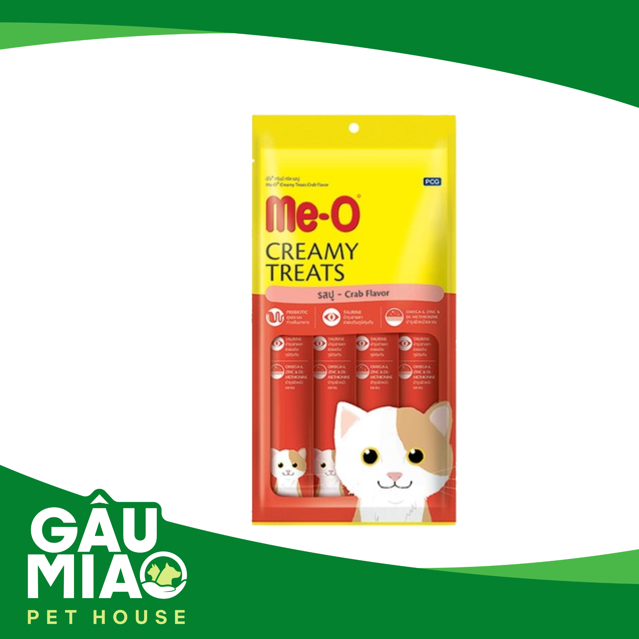 Me-o Creamy Treats - Sốt thưởng cho mèo