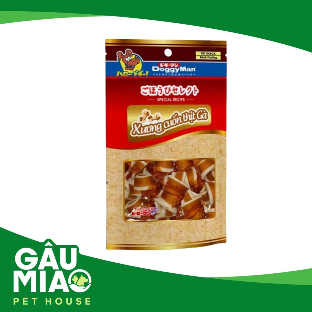 DoggyMan Xương cuốn thịt gà (10 cây)