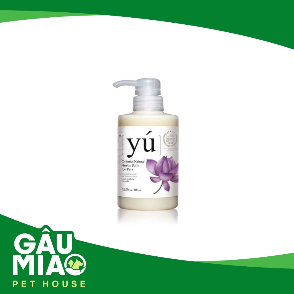 Dầu tắm Yú cho chó mèo
