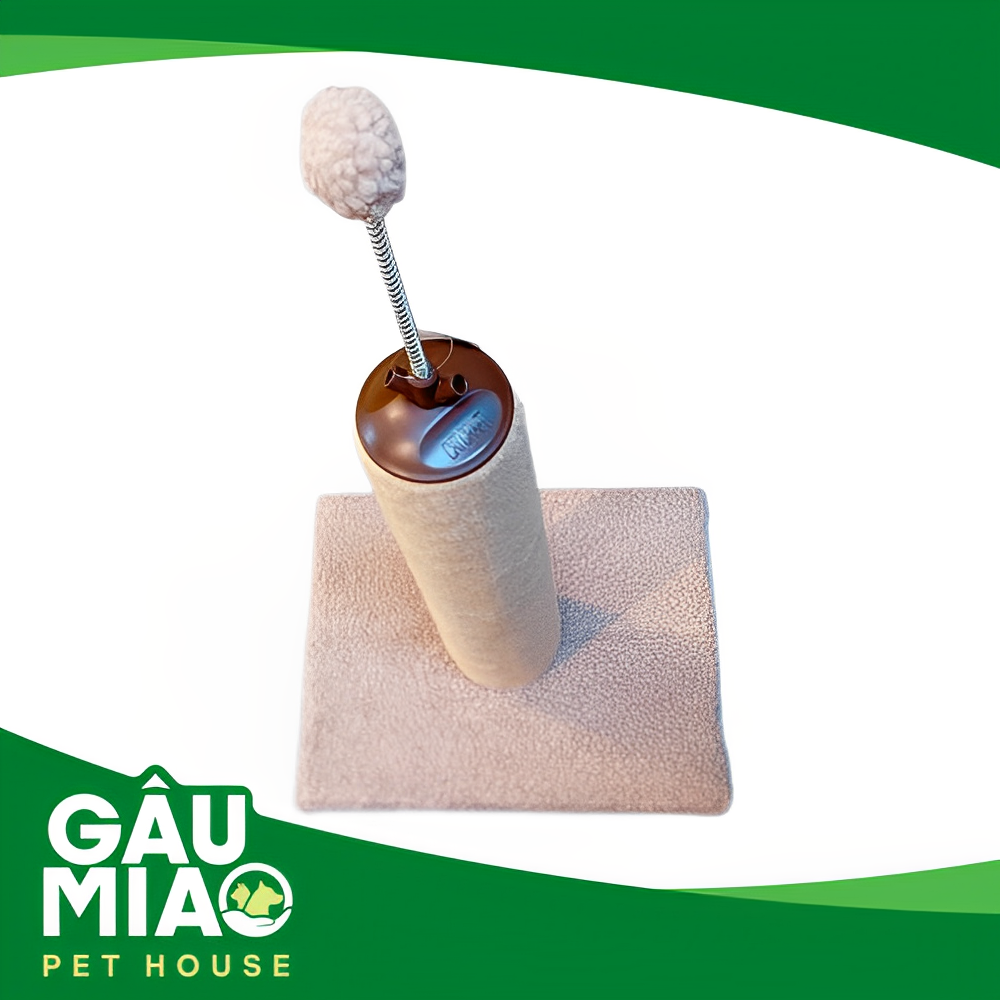 Trụ mèo cào bóng lò xo 31*25*61cm 3009002