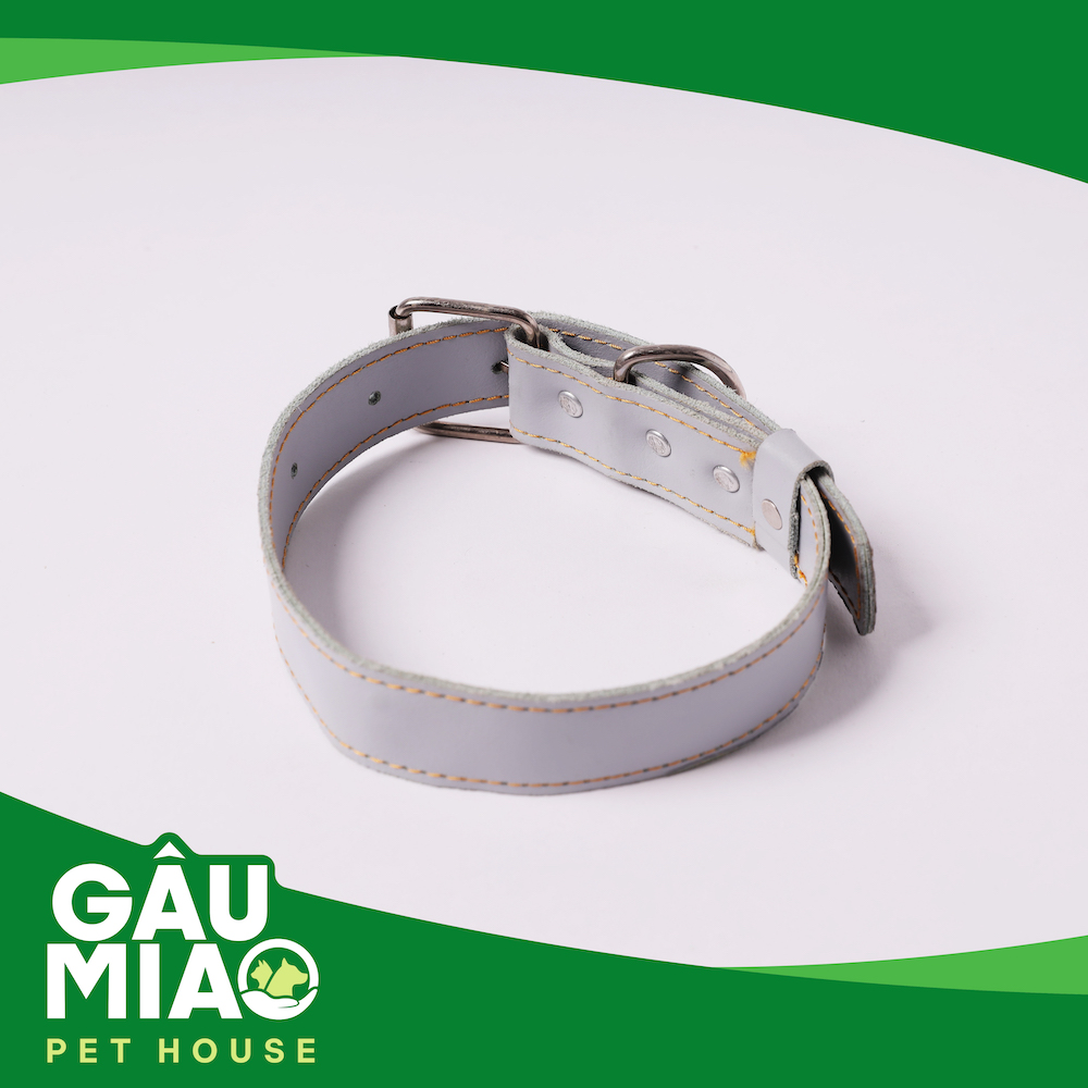 Vòng cổ da mềm 2 lớp