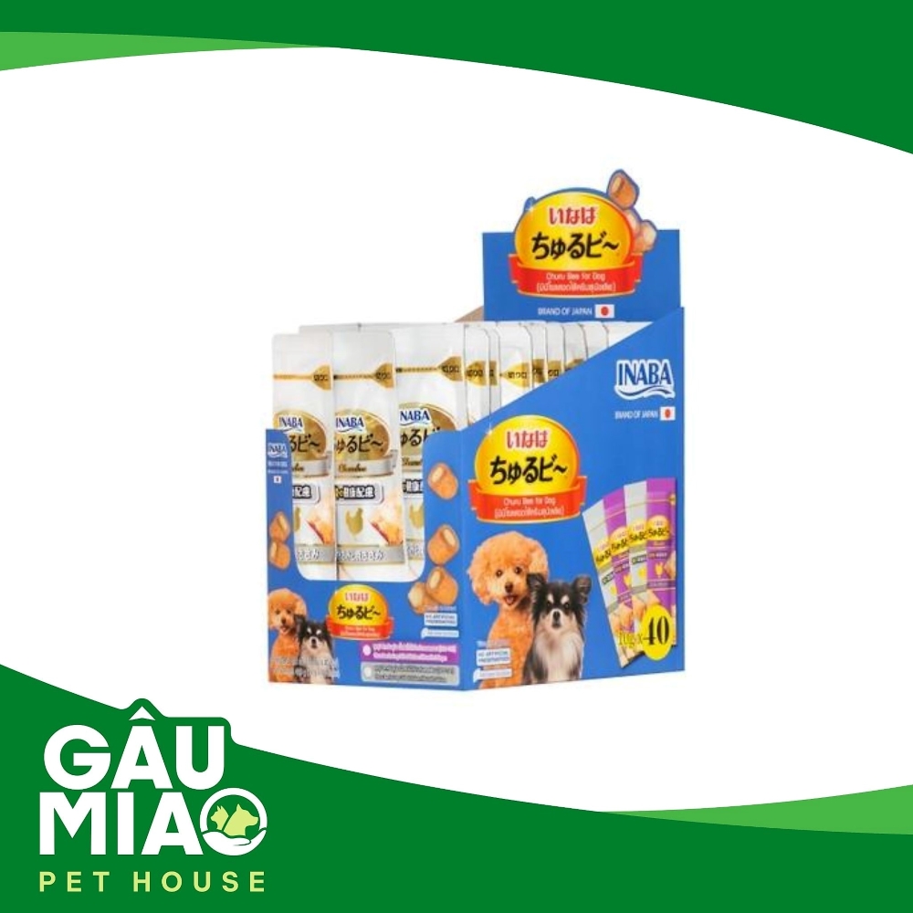 INABA Churu Bee For Dog 10g - Snack mềm dinh dưỡng cho chó