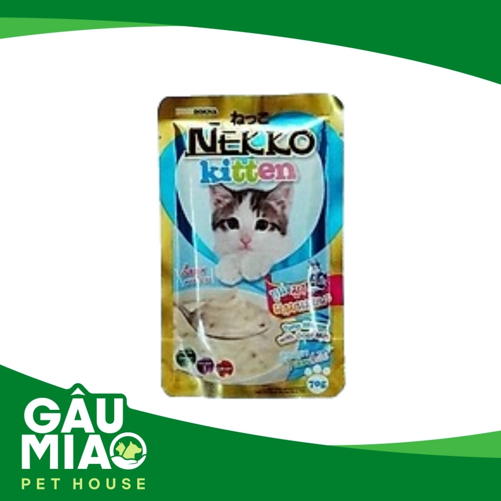 Nekko Pate cho mèo con gói 70g