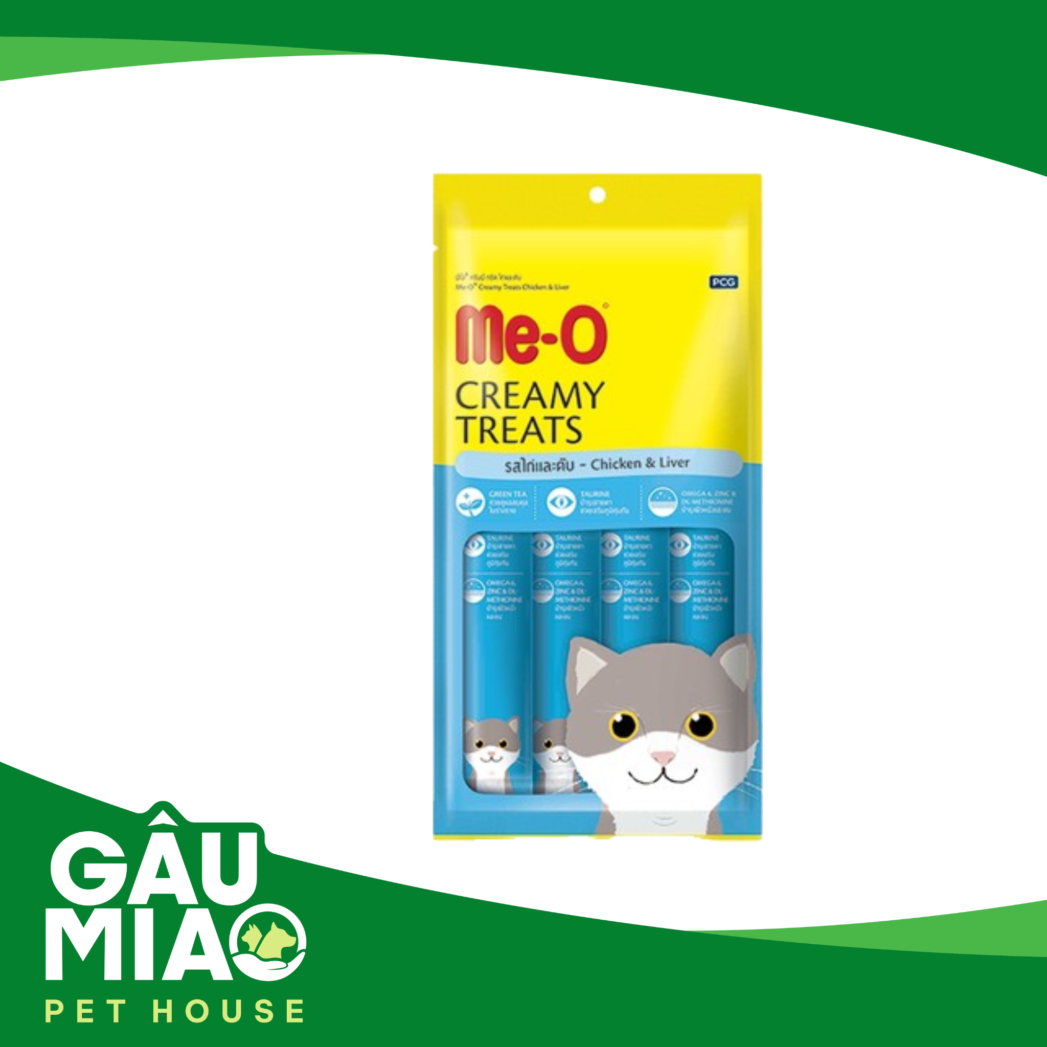 Me-o Creamy Treats - Sốt thưởng cho mèo