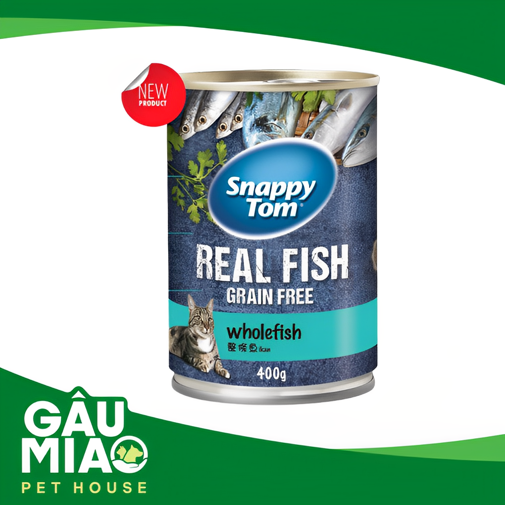 Snappy Tom-Pate cho mèo từ 4 tháng tuổi-Lon 400g