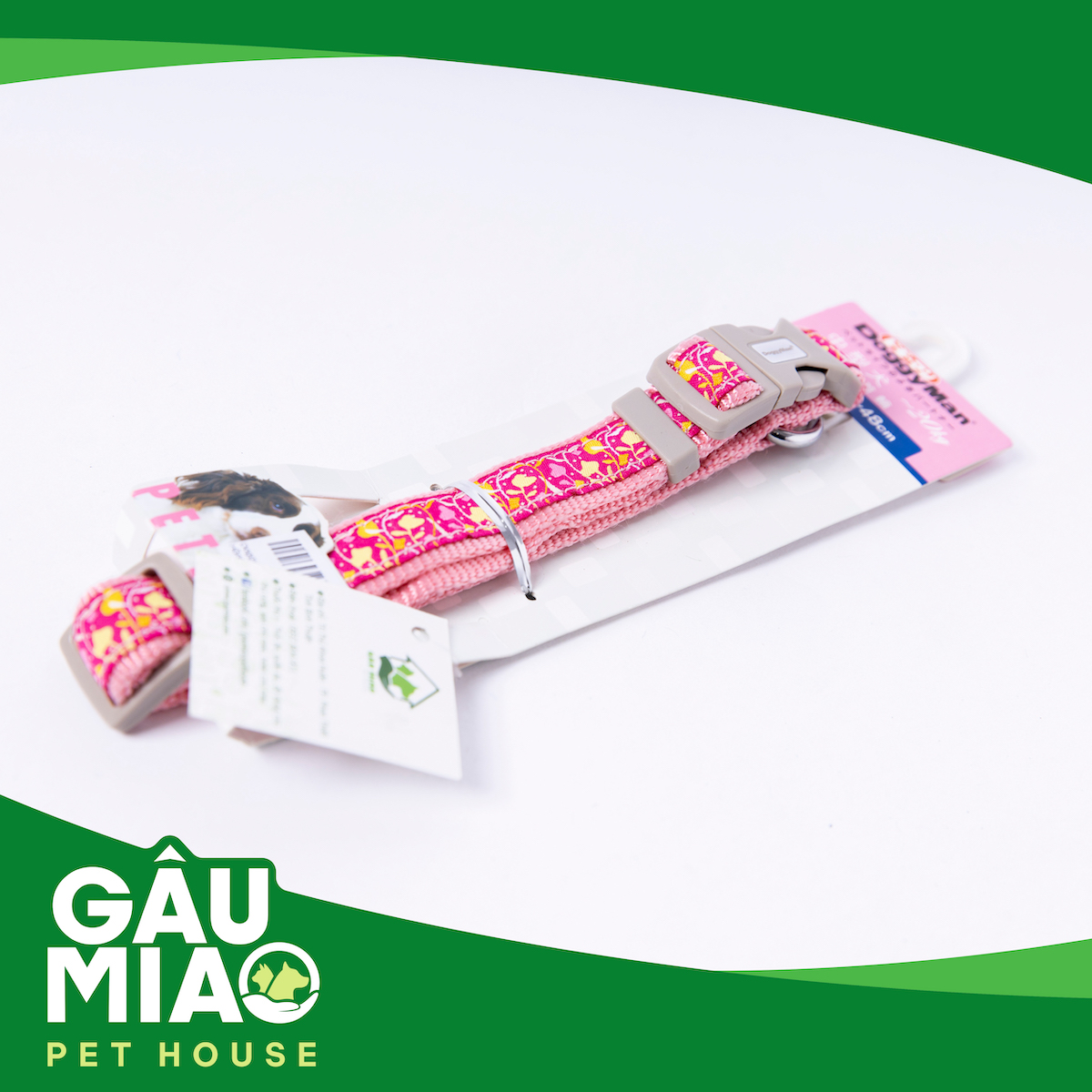 DoggyMan Vòng cổ 20kg 20mm