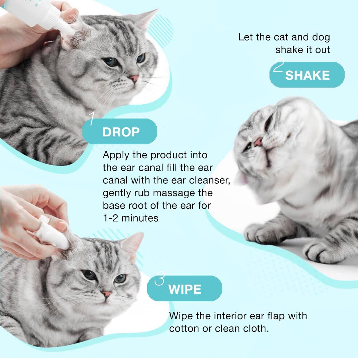 Cature Purelab Ear Cleanser - Dung dịch vệ sinh tai - 120ml